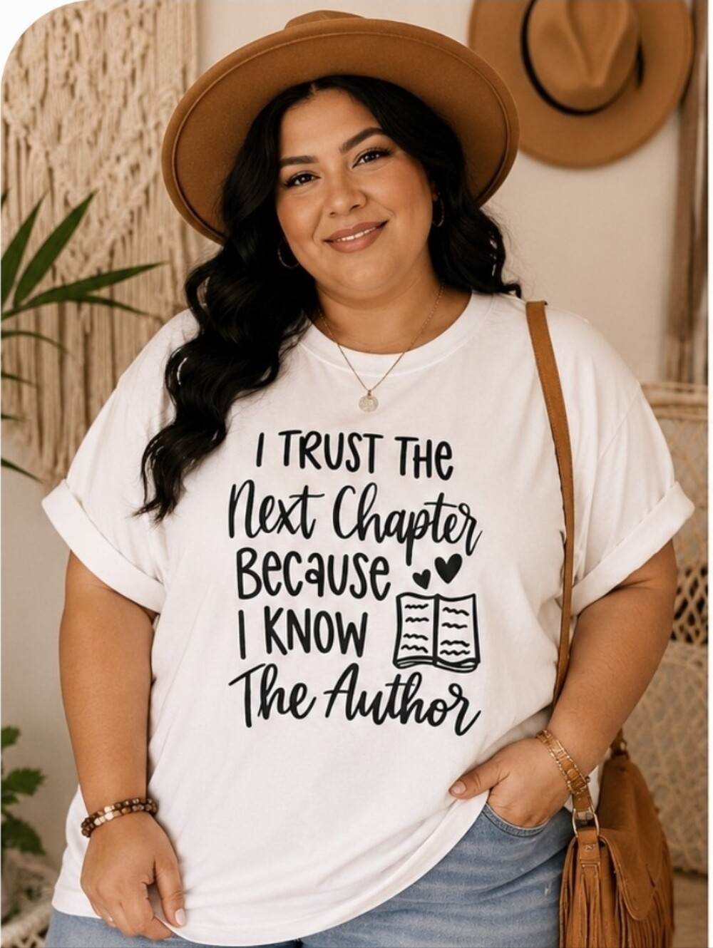"I trust the author..." t-shirt